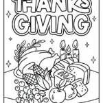 31+ Thanksgiving Coloring Pages | Free Pdf Printables ~ Daydream Regarding Coloring Worksheets For Thanksgiving