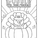 31+ Thanksgiving Coloring Pages | Free Pdf Printables ~ Daydream Regarding Thanksgiving Worksheets Coloring