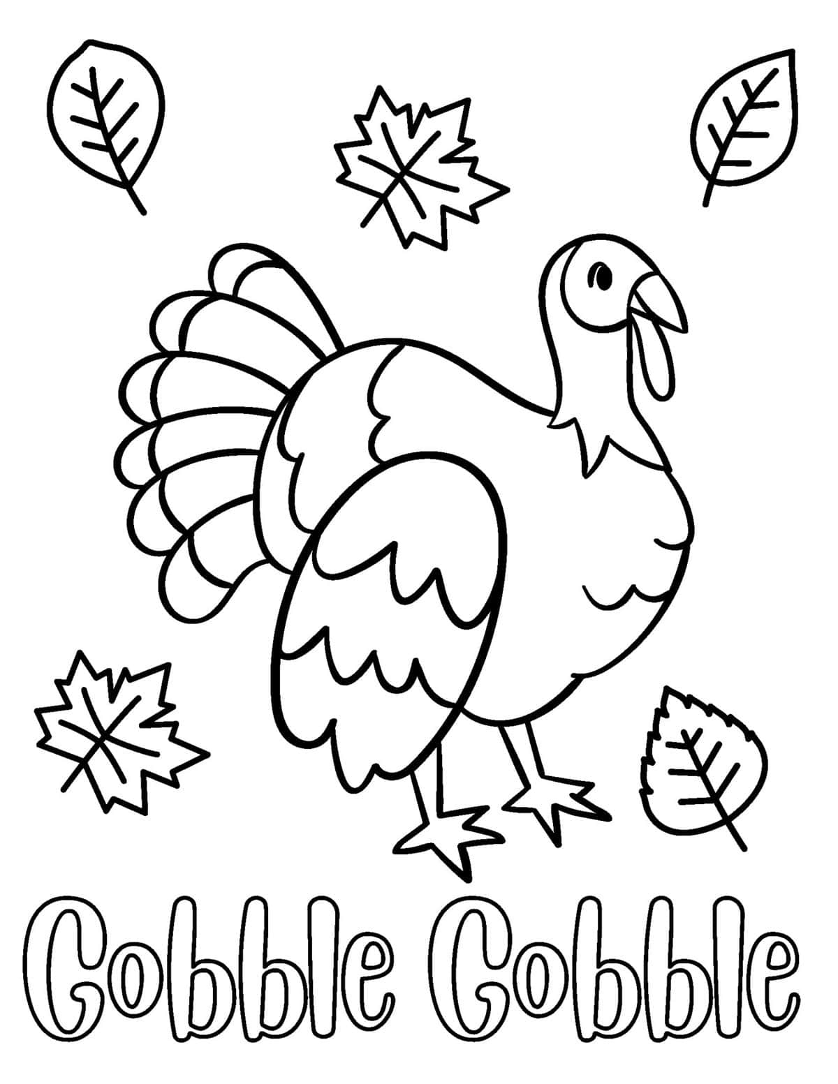 45 Free Thanksgiving Coloring Pages For Kids And Adults - Prudent pertaining to Free Thanksgiving Coloring Worksheets
