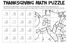 4Th Grade Math Worksheets For Thanksgiving - 15 Free Pdf regarding Free Printable Thanksgiving Worksheets For 4Th Grade