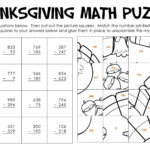 4Th Grade Math Worksheets For Thanksgiving   15 Free Pdf Regarding Thanksgiving Worksheets For 4th Graders