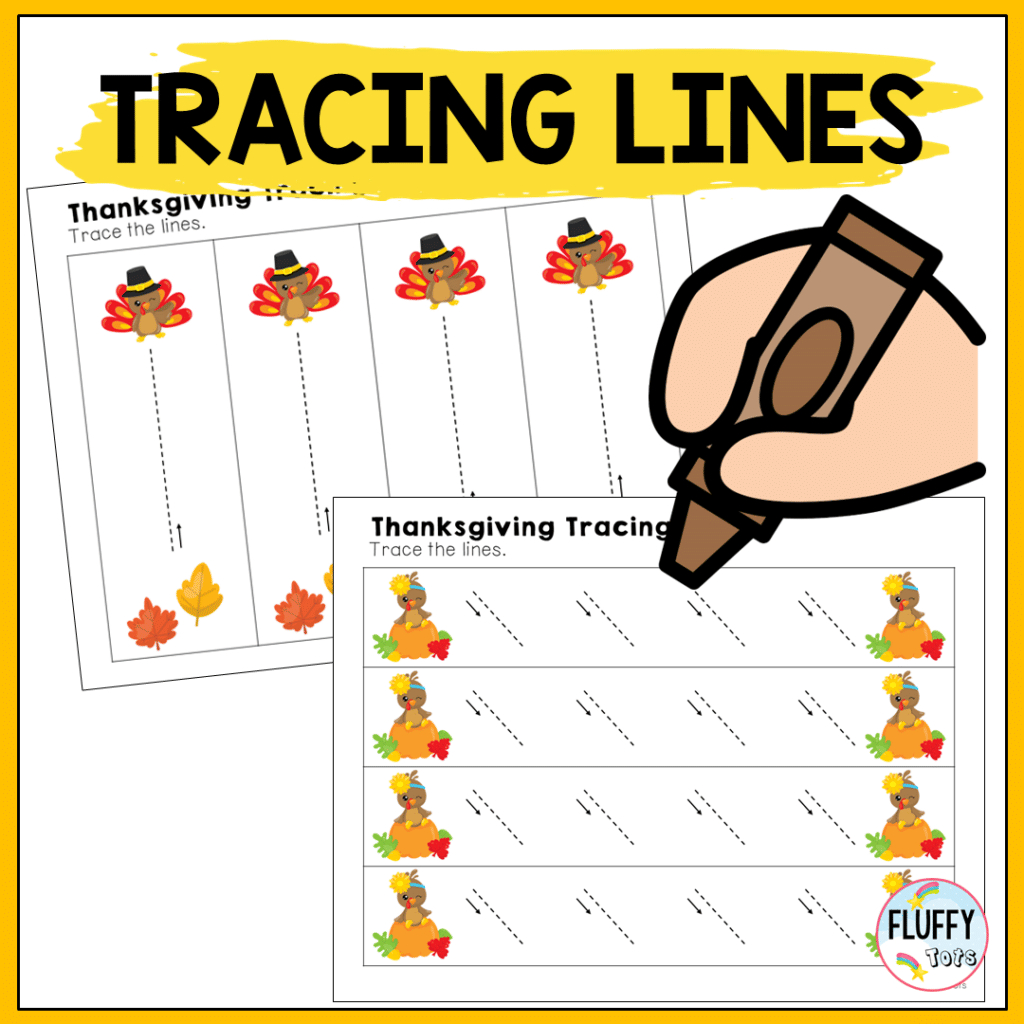 6 Thanksgiving Fine Motor Printables Activities For Toddlers in Thanksgiving Fine Motor Worksheets