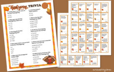 60 Thanksgiving Trivia Questions And Answers Printable | Mrs. Merry pertaining to Thanksgiving Challenge Worksheet Answers