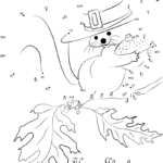 Beautiful Thanksgiving Day Dot To Dot Printable Worksheet Inside Thanksgiving Dot To Dot Worksheets