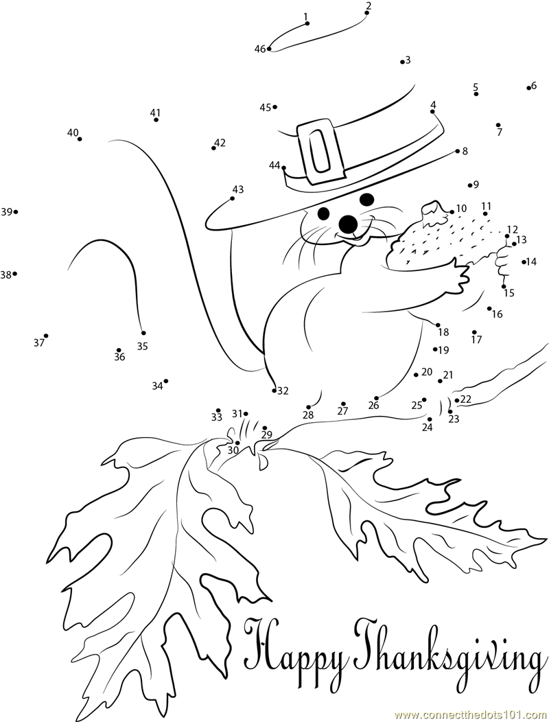 Beautiful Thanksgiving Day Dot To Dot Printable Worksheet inside Thanksgiving Dot To Dot Worksheets