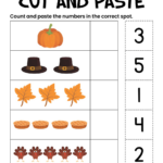 Cut And Paste Thanksgiving Worksheets Worksheets Intended For Cut And Paste Thanksgiving Worksheets