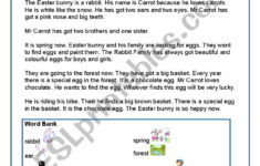 Easter Story - Esl Worksheetsapphom pertaining to The Easter Story Worksheets