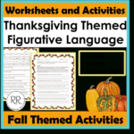 Feasting On Words: 7 Thanksgiving Figurative Language Activities With Regard To Thanksgiving Figurative Language Worksheet Answer Key