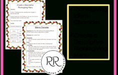 Feasting On Words: 7 Thanksgiving Figurative Language Activities within Thanksgiving Figurative Language Worksheets