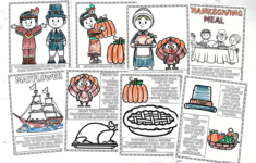 Free History Of Thanksgiving Coloring Page inside The Real Story of Thanksgiving History Channel Worksheet