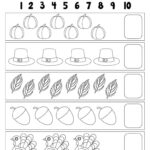 Free Preschool Printable Worksheets: Thanksgiving Math Pertaining To Thanksgiving Math Worksheets Kindergarten Free