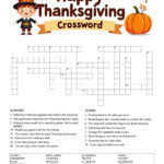 Free Printable – All Free Printable Pertaining To Super Teacher Worksheets Thanksgiving Crossword