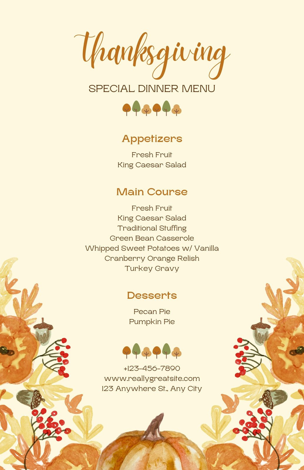 Free Printable, Customizable Thanksgiving Menu Templates | Canva regarding Thanksgiving Menu Worksheet