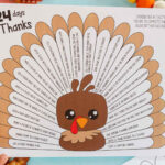 Free Printable Gratitude Thanksgiving Turkeys   Play Party Plan Regarding Turkey Thanksgiving Worksheet