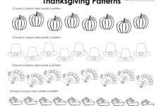Free Printable Kindergarten Thanksgiving Math Worksheets inside Free Printable Kindergarten Thanksgiving Worksheet