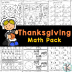 Free Printable Kindergarten Thanksgiving Math Worksheets Within Thanksgiving Math Worksheets Free Printable