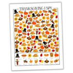 Free Printable Thanksgiving I Spy Sheet (+ Answer Key!)   The With Regard To Thanksgiving I Spy Worksheet
