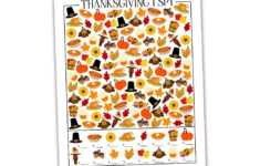 Free Printable Thanksgiving I Spy Sheet (+ Answer Key!) - The with regard to Thanksgiving I Spy Worksheet