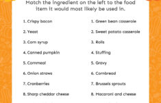 Free Printable Thanksgiving Matching Game - Play Party Plan within Thanksgiving Games Worksheets