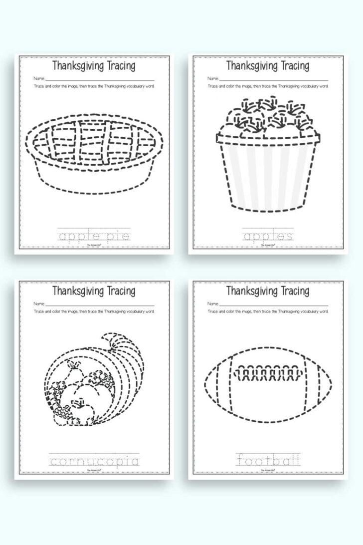 Thanksgiving 2024 Worksheets