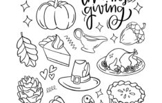 Free Printable Thanksgiving Worksheet Templates | Canva regarding Thanksgiving Worksheets Middle School