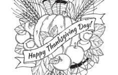 Free Thanksgiving Coloring Page To Download - Thanksgiving in Thanksgiving Coloring Worksheet
