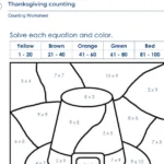 Free Thanksgiving Counting Worksheets [Pdfs] Brighterly Throughout Algebra 2 Thanksgiving Worksheets
