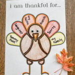 Free Thanksgiving "I Am Thankful For" Printable   Fox Farm Home Throughout I Am Thankful For Worksheet Thanksgiving