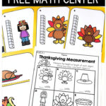 Free Thanksgiving Measurement Math Center Inside Thanksgiving Measurement Worksheet