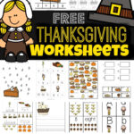 Free Thanksgiving Worksheets For Kids For Thanksgiving Worksheets For 3 Year Olds