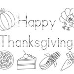 Happy Thanksgiving Worksheets For Preschoolers! ⋆ The Hollydog Blog Intended For Happy Thanksgiving Worksheets