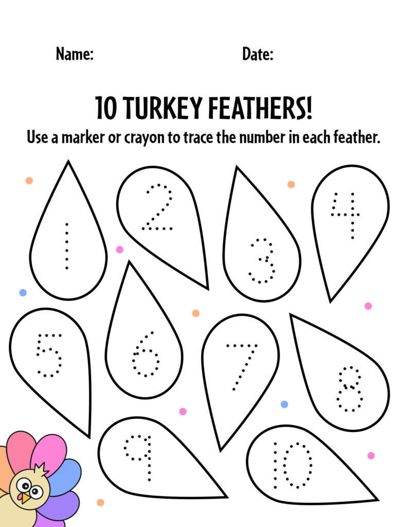 Happy Thanksgiving Worksheets For Preschoolers! ⋆ The Hollydog Blog within Thanksgiving Art Worksheets