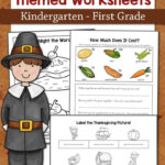 History Of Thanksgiving Worksheets And Unit Study Resources Intended For The First Thanksgiving Worksheet