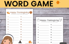 How Many Words Can You Make From Happy Thanksgiving - Simply Full pertaining to Making Words From Thanksgiving Worksheet