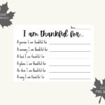 I Am Thankful For Thanksgiving Activity Printable   Etsy Hong Kong In I Am Thankful For Thanksgiving Worksheet