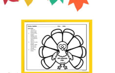 I Am Thankful Turkey Printable Spanish Class Craft Template - Srta pertaining to Free Printable Spanish Thanksgiving Worksheets