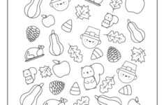 I Spy Thanksgiving Worksheets For Kids Of All Ages | Kids with Free Printable Preschool Thanksgiving Worksheets