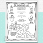 Jesus' Resurrection Easter Activity Pages   Kids Bible Teacher Regarding The Easter Story Worksheets