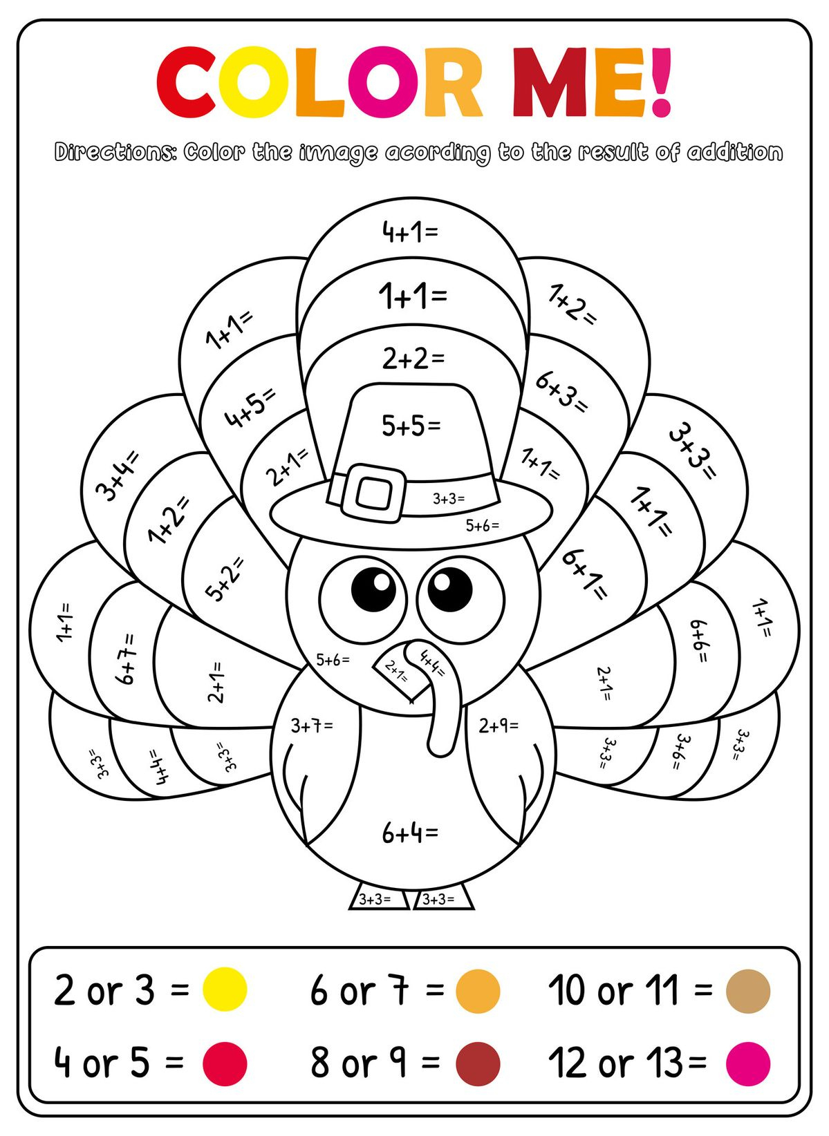 Math Thanksgiving Worksheets Pdf | Free Download throughout Thanksgiving Algebra Worksheets Free