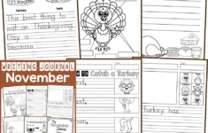 November Writing Journal - In My World inside Thanksgiving Main Idea Worksheets