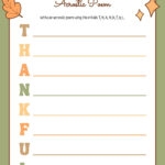 Page 4   Free Printable Thanksgiving Worksheet Templates | Canva In Thanksgiving Poem Worksheet