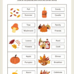 Page 5   Free Printable Thanksgiving Worksheet Templates | Canva With Regard To Thanksgiving Vocabulary Worksheet