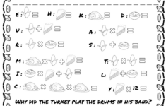 Printable Thanksgiving Fill In The Blanks Worksheets pertaining to 5Th Grade Thanksgiving Math Worksheets