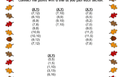 Printable Thanksgiving Plotting Point Worksheets Worksheets inside Thanksgiving Coordinate Graphing Worksheets