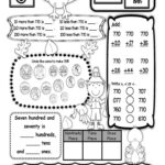 Second Grade Math Place Value Number Of The Day November Number Sense Regarding Thanksgiving Math Worksheets 2nd Grade