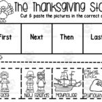 Sequence The Thanksgiving Story Activity With Regard To First Thanksgiving Worksheets