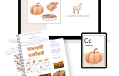 Spanish Thanksgiving Worksheets - Llamitas Spanish inside Thanksgiving Worksheets In Spanish Free
