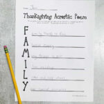 Thanksgiving Acrostic Poems   4 Free Printables   Literacy Learn In Thanksgiving Acrostic Poem Worksheet