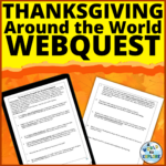Thanksgiving Around The World Activity A No Prep Webquest | Made Pertaining To Thanksgiving Around The World Worksheet