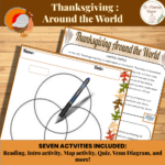 Thanksgiving Around The World   Classful Intended For Thanksgiving Around The World Worksheet